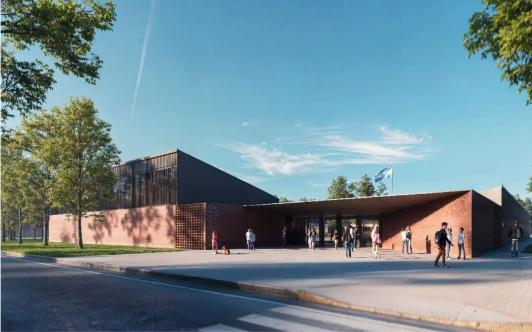 Histórica obra para Hughes: Provincia construirá el nuevo edificio de la escuela secundaria