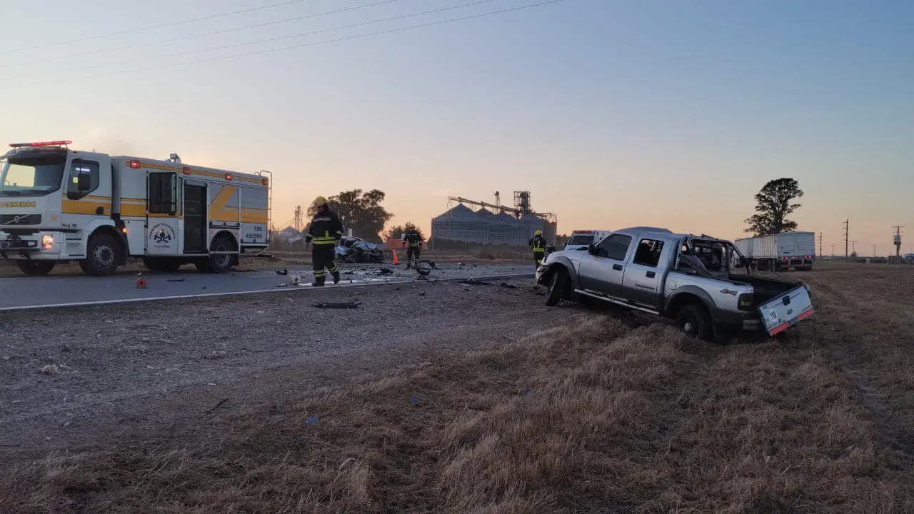 Villa Cañás: Accidente fatal en la Ruta Provincial 94 Villa Cañás: Accidente fatal en la Ruta Provincial 94