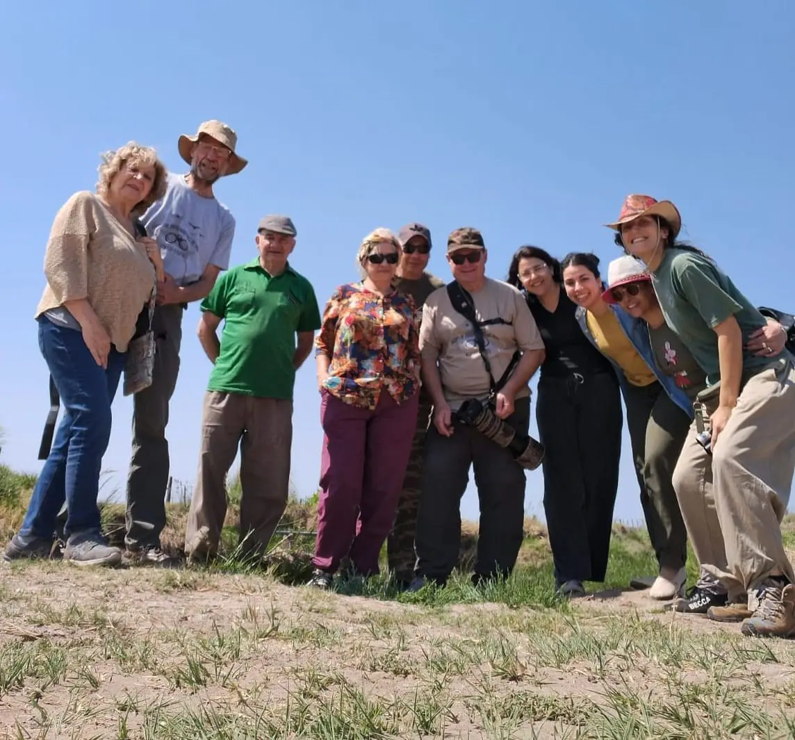 Villa Cañás: Observación de aves en el balneario