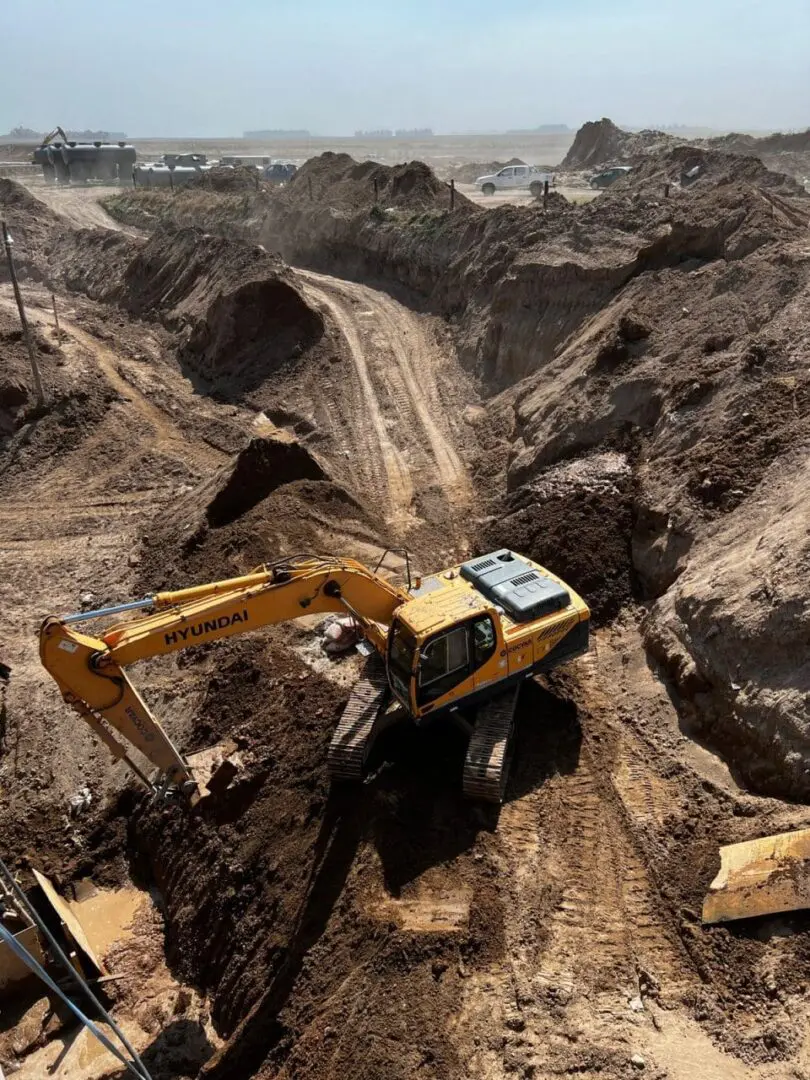 Avanzan a buen ritmo las obras de drenaje en Laguna La Picasa