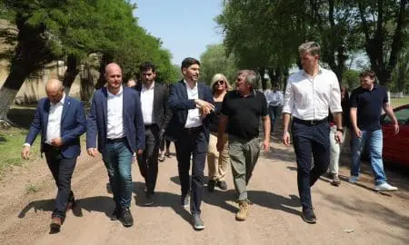 Pullaro: Recuperar la obra pública en un contexto de contracción económica permite sostener la actividad productiva