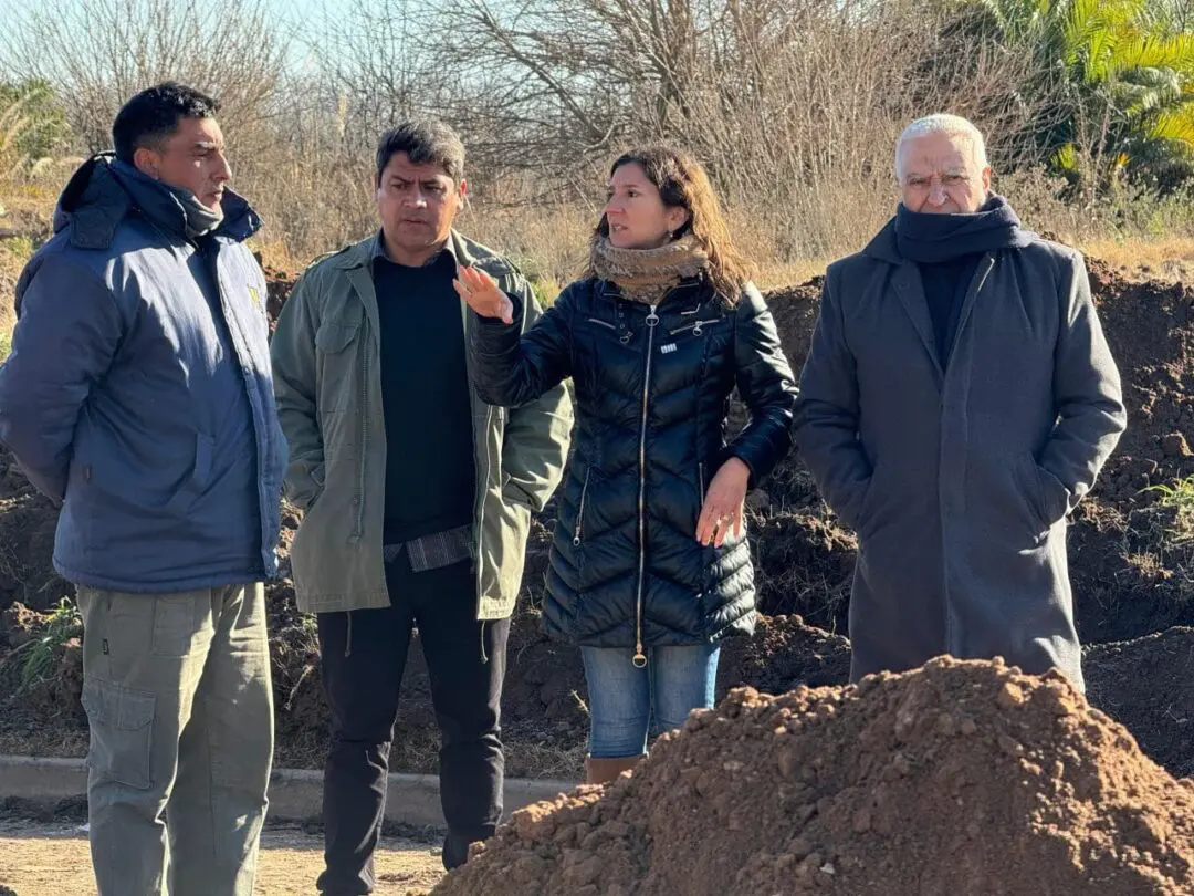 Di Gregorio: Avanza a paso firme la obra de cloacas en Diego de Alvear