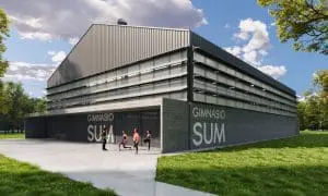 Carreras: Comenzó la obra provincial para terminar el gimnasio de la Escuela Primaria