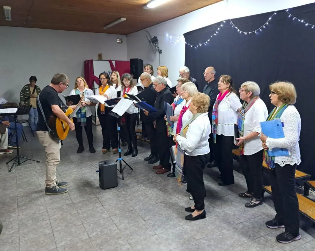 Villa Cañás: Encuentro de coros Brotes en tu voz Villa Cañás: Encuentro de coros Brotes en tu voz