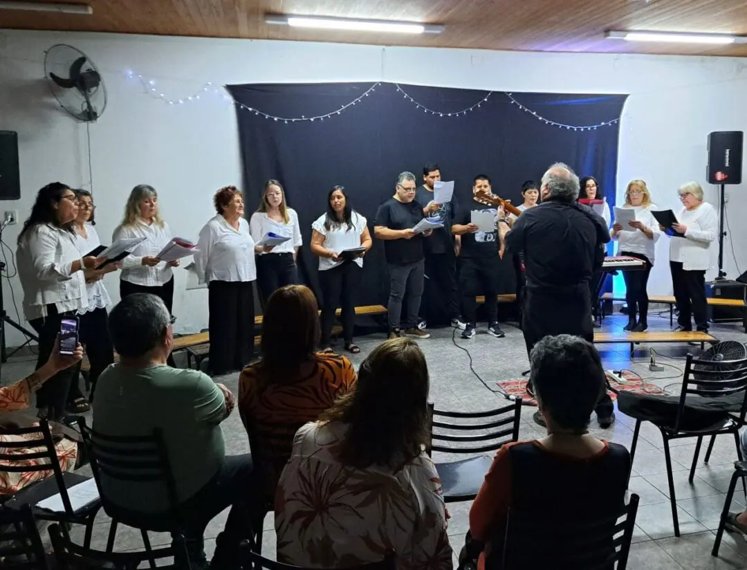 Villa Cañás: Encuentro de coros Brotes en tu voz Villa Cañás: Encuentro de coros Brotes en tu voz