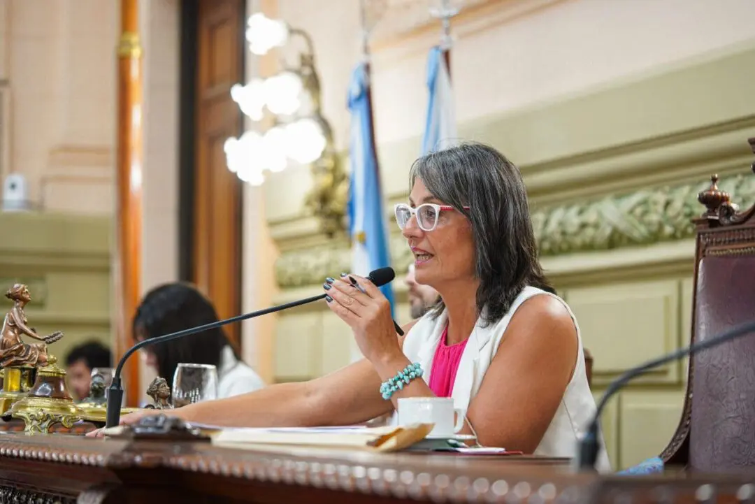 Rosana Bellatti llevó a la voz de tres departamentos a la jornada Diputados por un Día