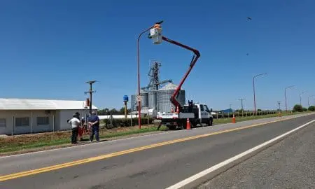 Chapuy: Di Gregorio anunció fuerte inversión provincial para mejorar sistema de luces
