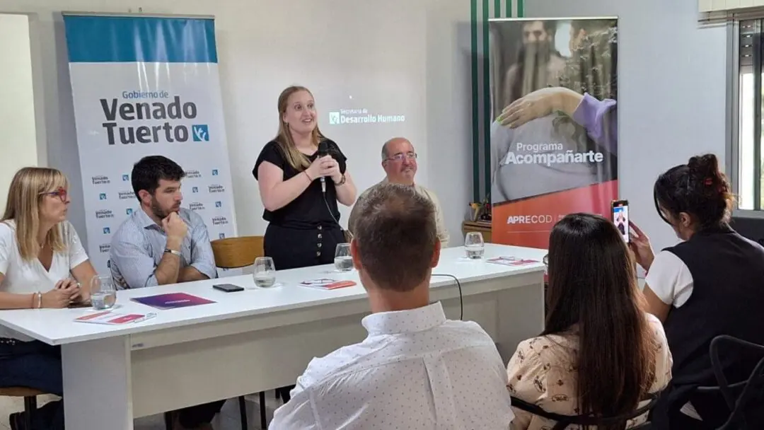 Nueva iniciativa en Venado Tuerto para abordar consumos problemáticos