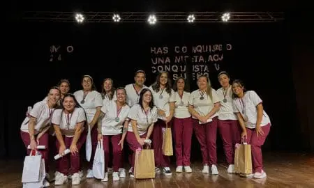 Histórico egreso de 13 nuevos enfermeros en María Teresa