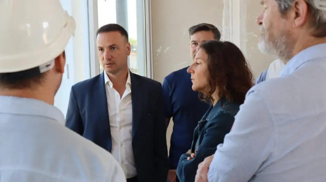 Di Gregorio: La construcción de la nueva Escuela Agrotécnica de Rufino superó el 84%