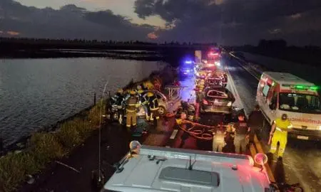 Maggiolo: Accidente Fatal sobre Ruta Nacional N°8