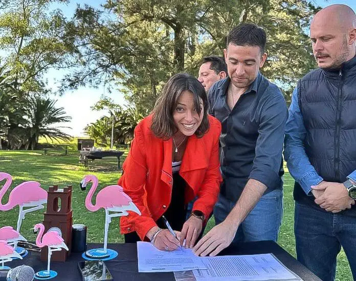 Melincué: Apoyo provincial para pavimentar el acceso por Ruta 93