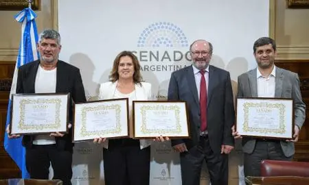 Innovadora gestión municipal de María Teresa es reconocida por el Senado de la Nación