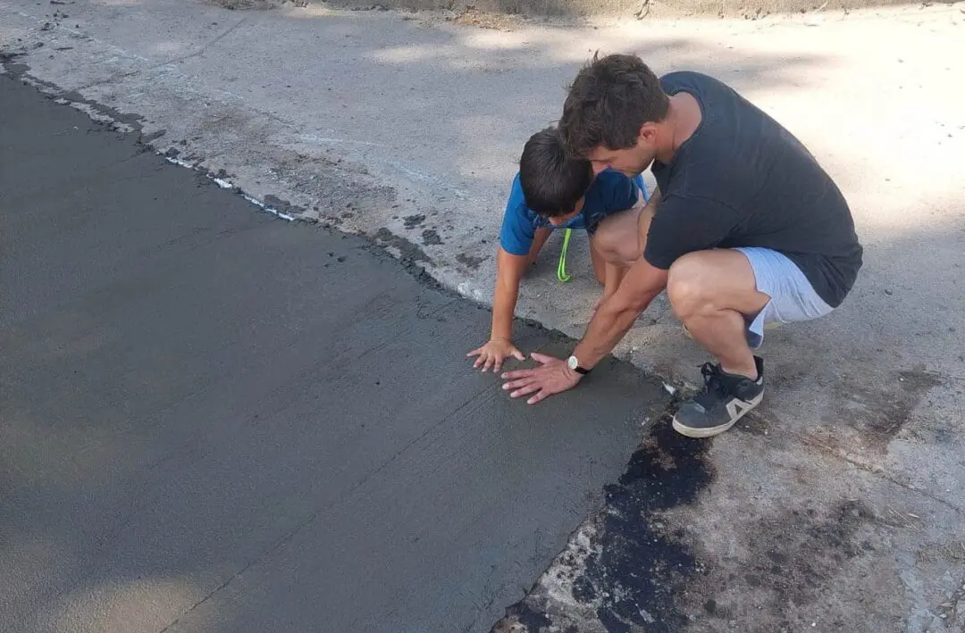 Teodelina: Con una inversión inicial de 120 millones la ciudad retoma la pavimentación con hormigón de sus calles