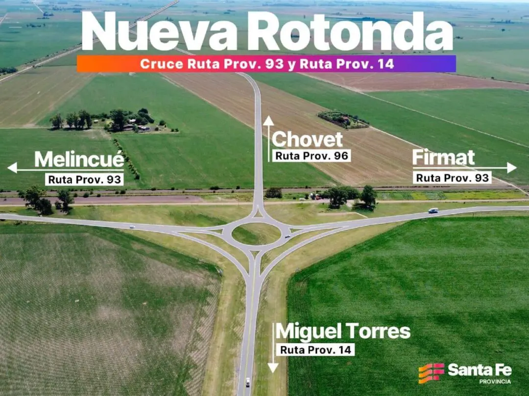 El Gobierno de Santa Fe licitó la construcción de la nueva Ruta Provincial Nº 96