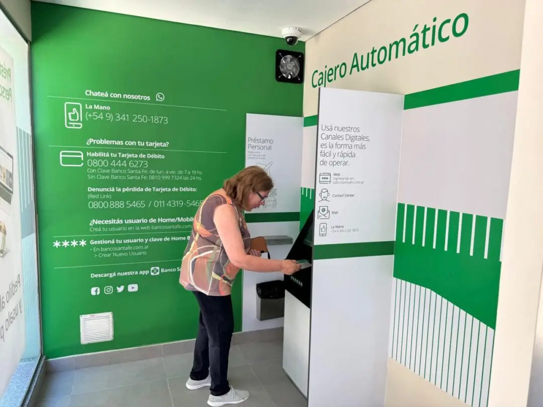 Chapuy ya cuenta con su primer cajero automático