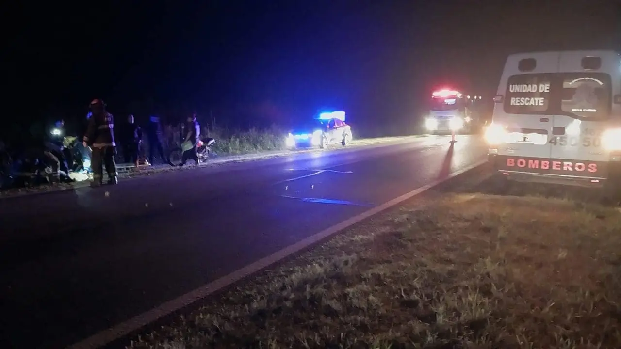 Villa Cañás: Accidente de tránsito en la Ruta 94