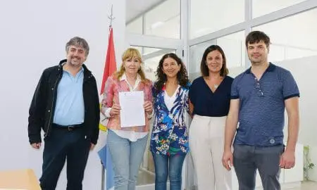 Provincia y la Comuna de Elortondo firmaron acuerdo para retención de motos