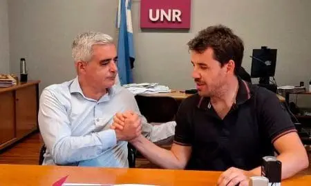 Santa Isabel: Pablo Giorgis y la UNR impulsan histórico acuerdo educativo