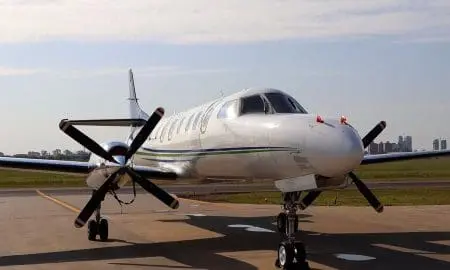 Vuelo inaugural de la conexión aérea entre Buenos Aires - Venado Tuerto - Villa María