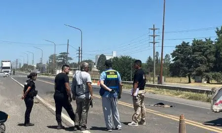 Venado Tuerto: Tragedia vial en Ruta Nacional 8