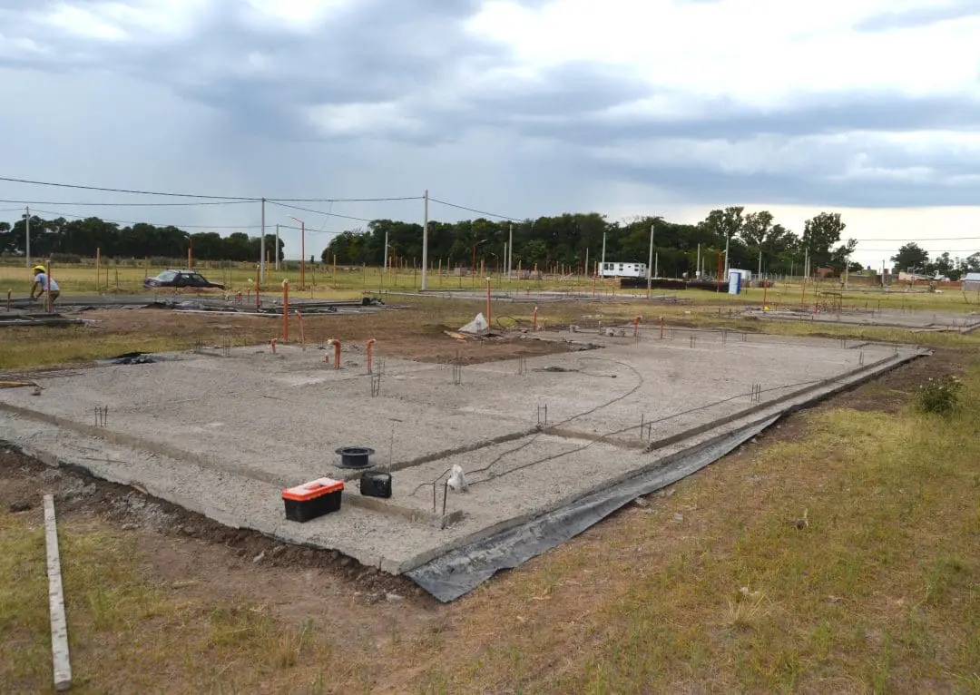 Villa Cañás: Se puso en marcha la construcción de 45 Viviendas en la ex quinta Sfasciotti