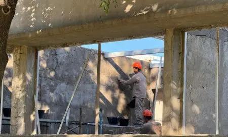 Di Gregorio: La obra de la Escuela 238 de Venado Tuerto está en marcha