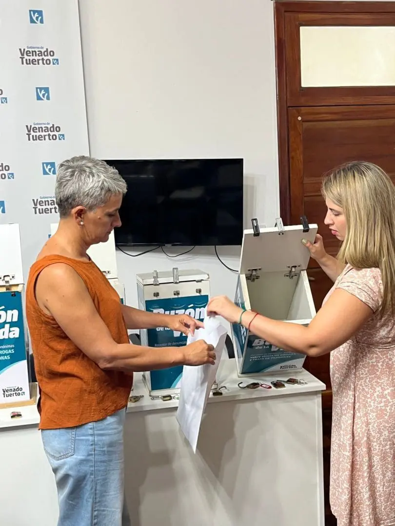 Venado Tuerto: Primera apertura del año de los Buzones de la Vida registra 47 posibles denuncias