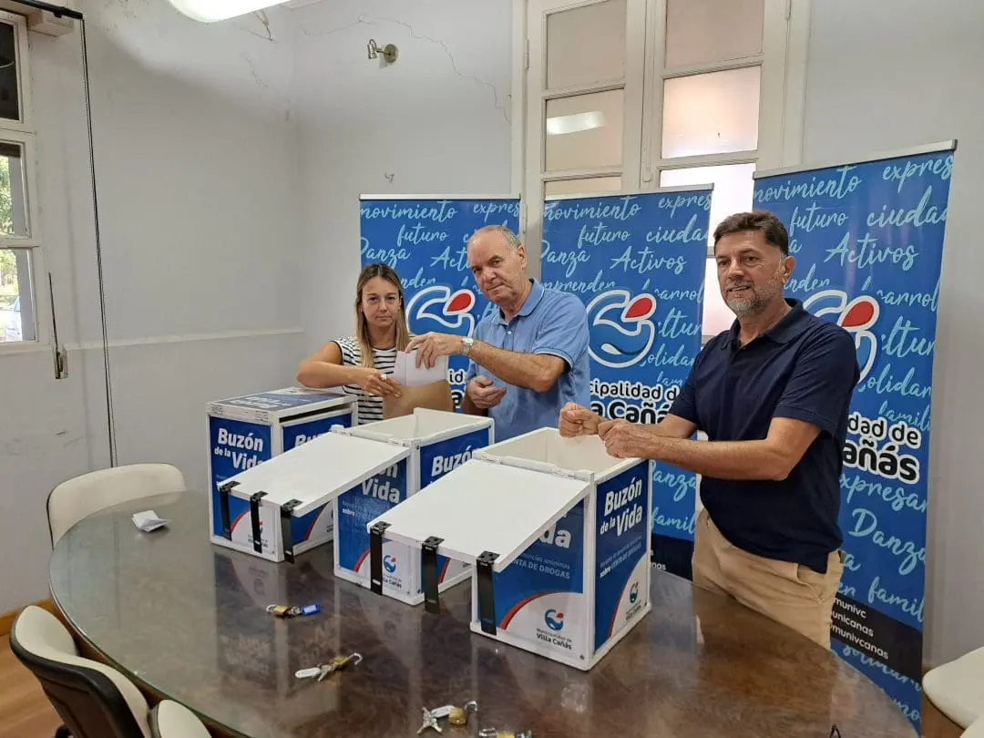 Villa Cañás: Primera apertura del año de los Buzones de la Vida Villa Cañás: Primera apertura del año de los Buzones de la Vida