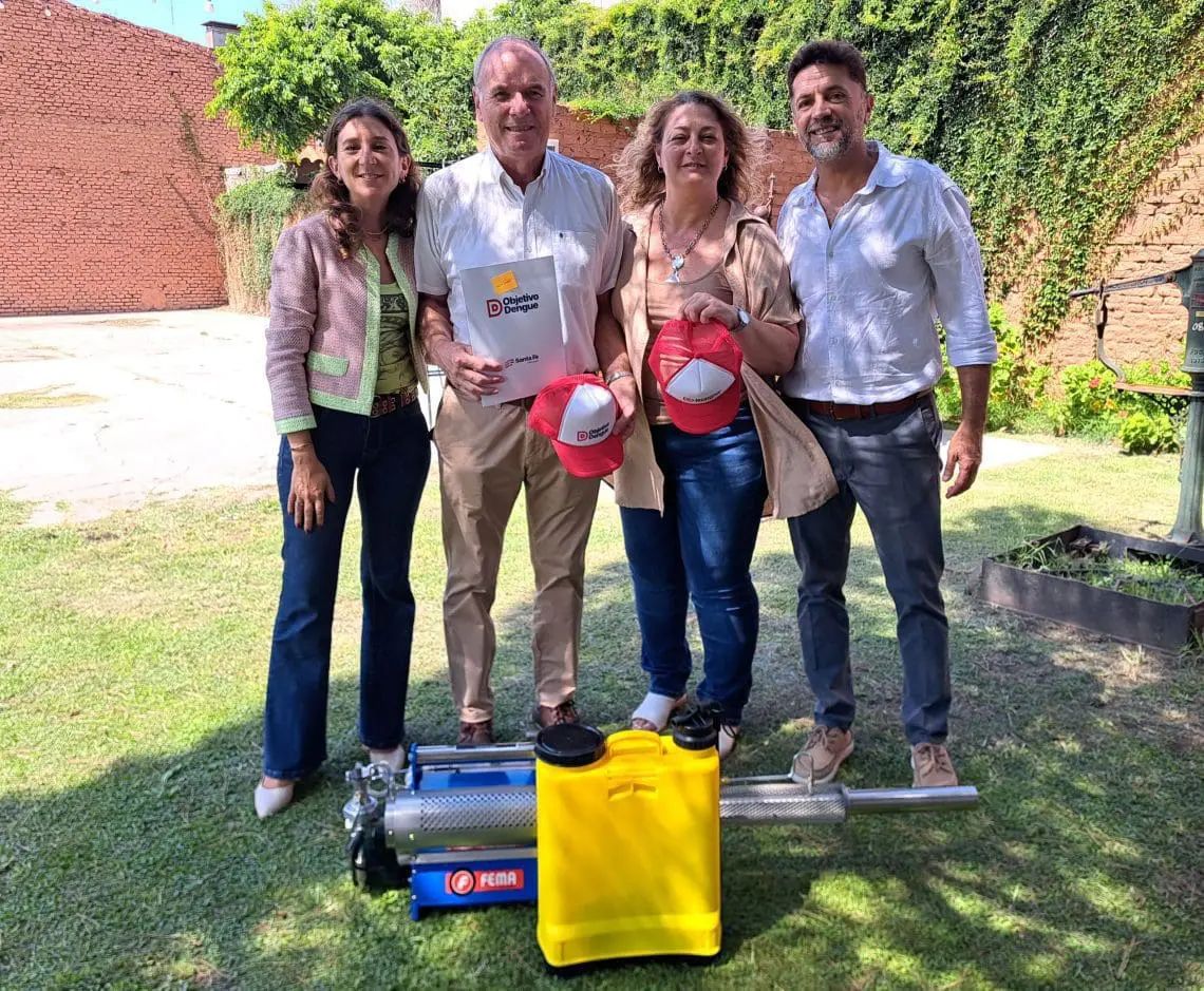 Villa Cañás refuerza la lucha contra el dengue con nuevos insumos y equipamientos