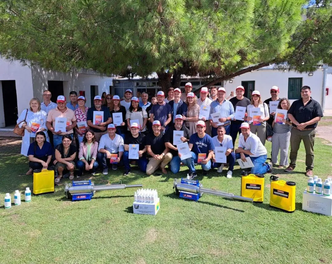 Villa Cañás refuerza la lucha contra el dengue con nuevos insumos y equipamientos