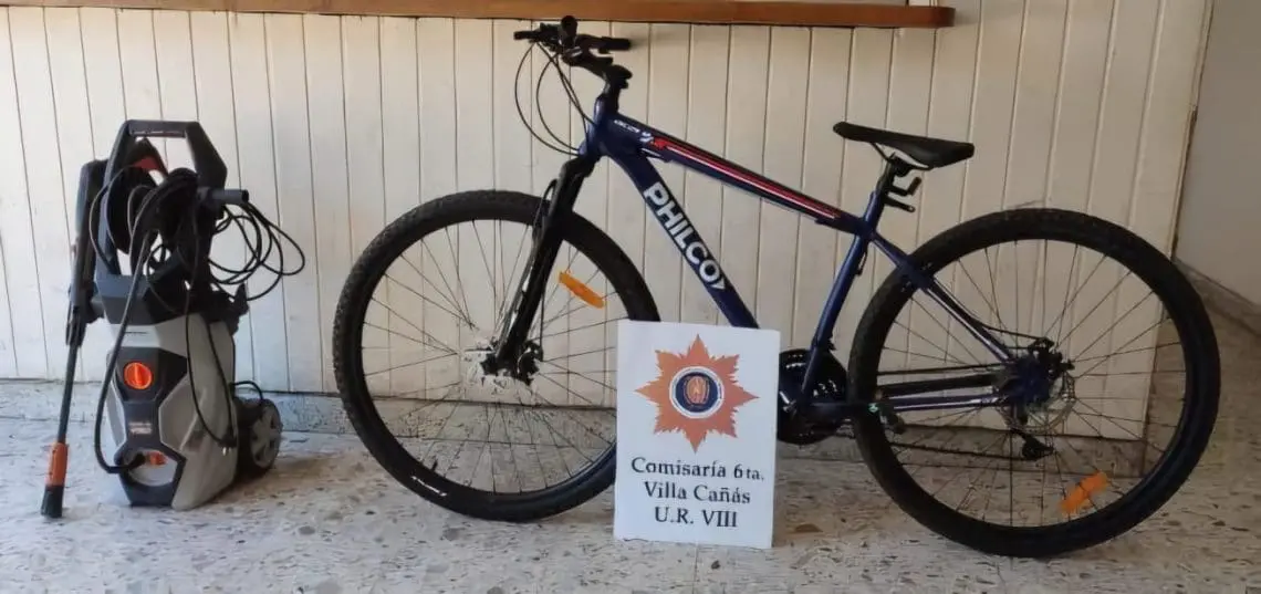 Villa Cañás: Recuperan objetos robados de un domicilio Villa Cañás: Recuperan objetos robados de un domicilio