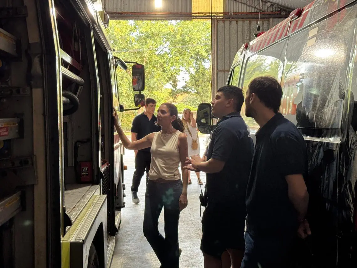 Di Gregorio suma visitas a localidades del General López