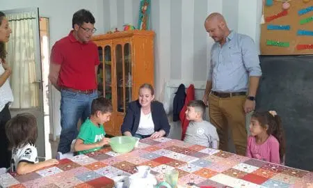 La ministra Tejeda recorrió localidades del departamento General López