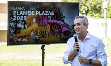 Javkin presentó el Plan de Plazas 2025: El municipio renueva 27 espacios públicos en todos los distritos