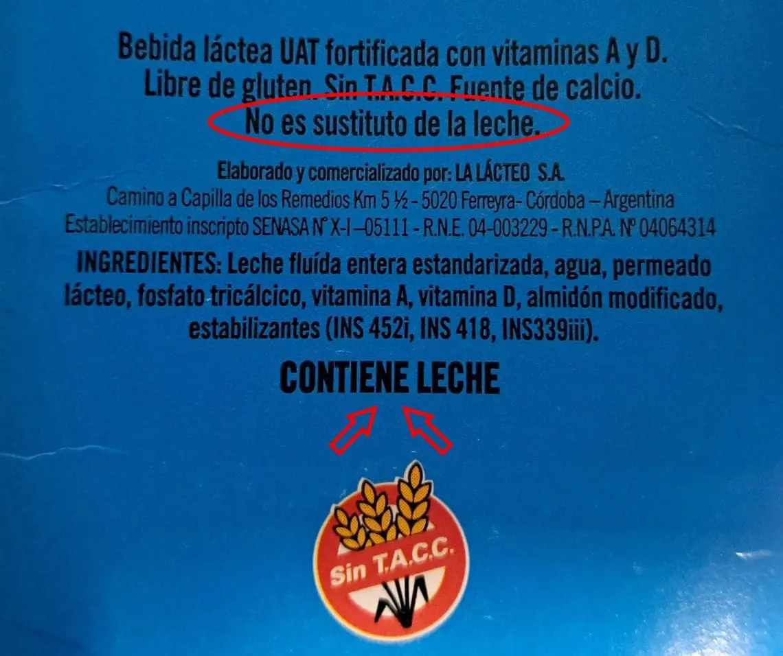 Villa Cañás: Advierten sobre productos lácteos y recomiendan revisar etiquetas antes de comprar
