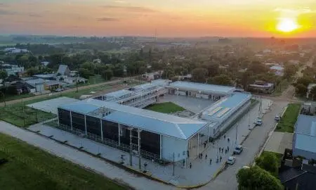 Rufino: El Gobierno de Santa Fe inauguró la nueva Escuela Agrotécnica