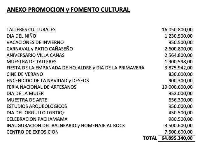 Villa Cañás: Analizamos el insólito Presupuesto 2025