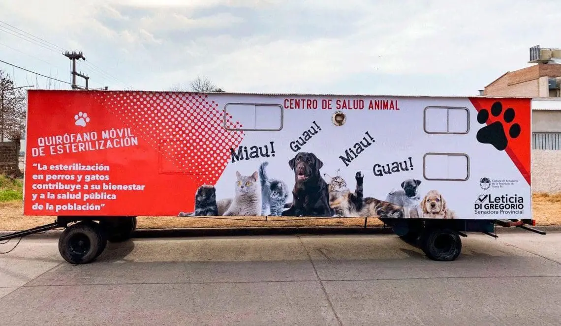 Di Gregorio: Continúa el quirófano móvil de castración gratuita en General López