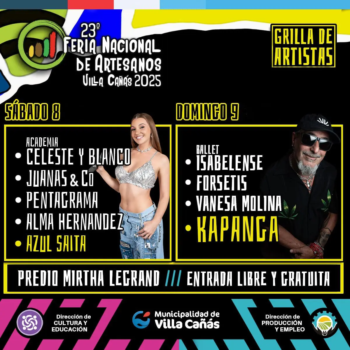 Villa Cañás: Cuenta regresiva para la 23ª Feria Nacional de Artesanos Villa Cañás: Cuenta regresiva para la 23ª Feria Nacional de Artesanos