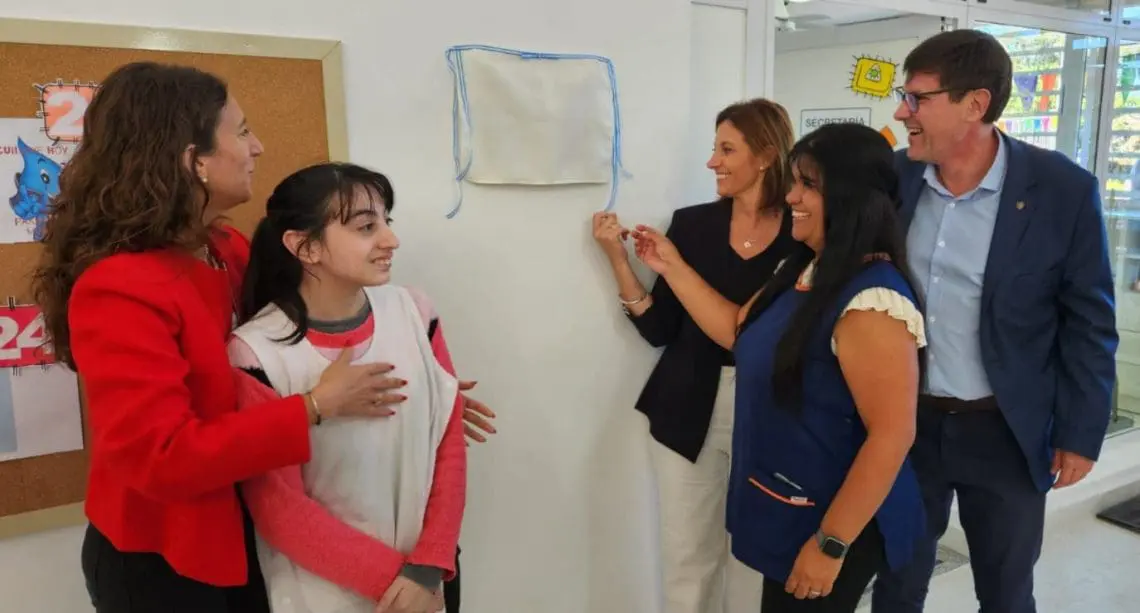 Provincia inauguró el nuevo edificio de la Escuela Especial de María Teresa