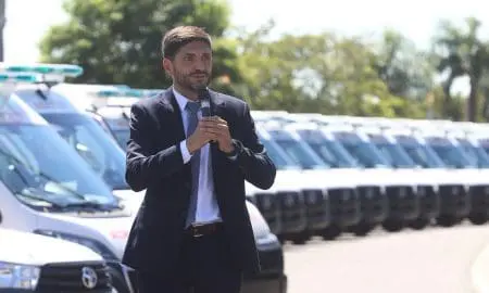 Pullaro presentó 174 ambulancias 0 Km: Es la compra más importante y más grande que hizo el Gobierno de la Provincia