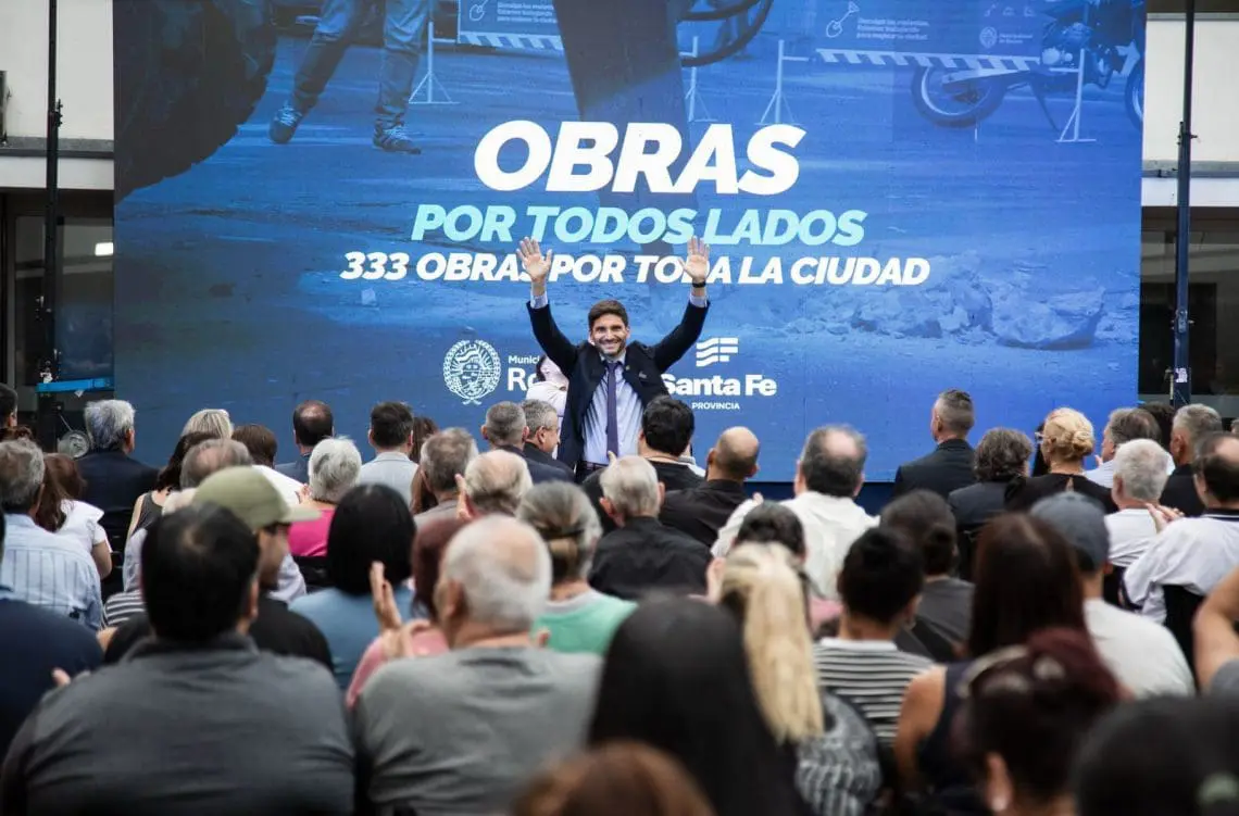 Javkin y Pullaro presentaron 60 obras de fuerte impacto para el sur de la ciudad