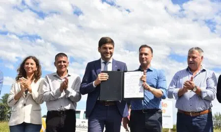 Pullaro y Enrico dieron inicio a la construcción de la nueva Ruta Provincial 96