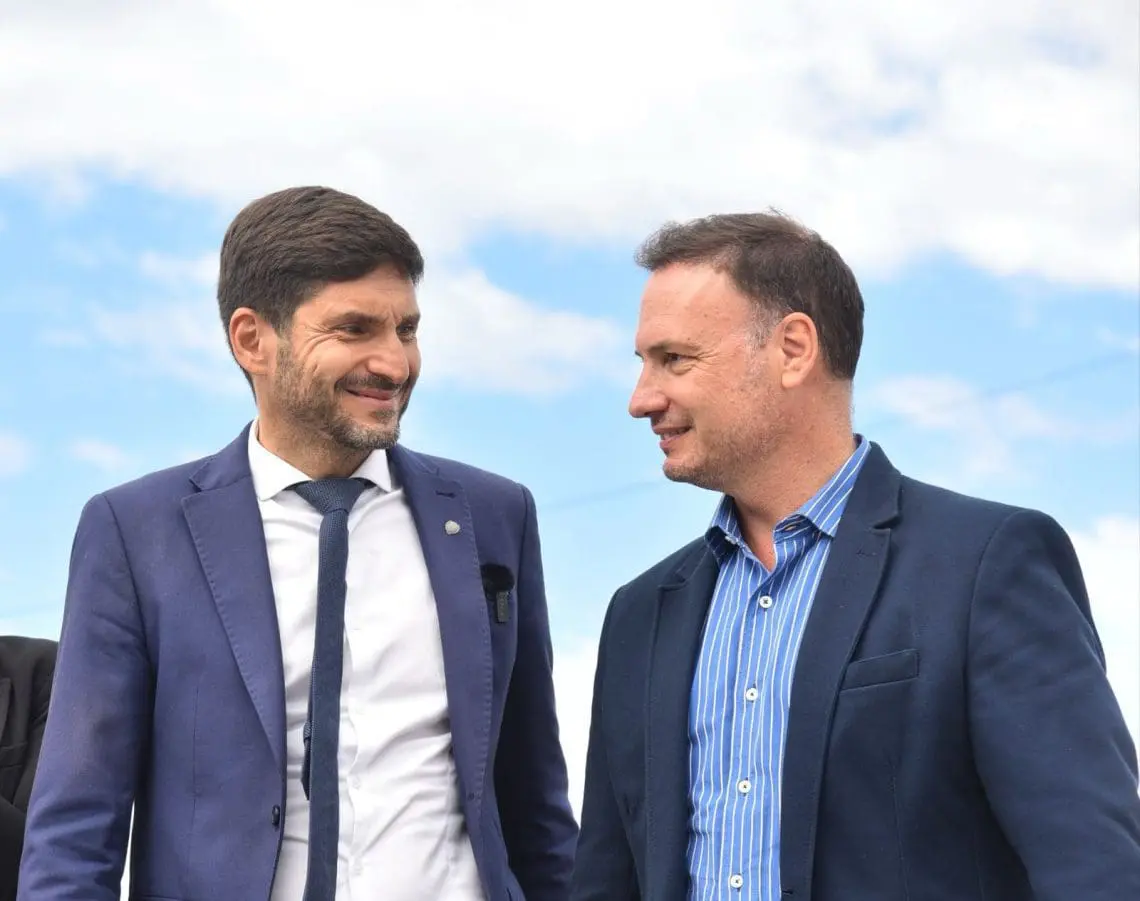 Pullaro y Enrico dieron inicio a la construcción de la nueva Ruta Provincial 96