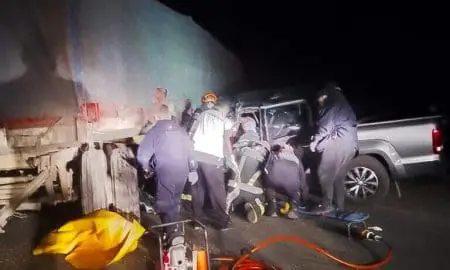 Venado Tuerto: Accidente fatal en Ruta Nacional 8 a la altura de la curva de Pastorino