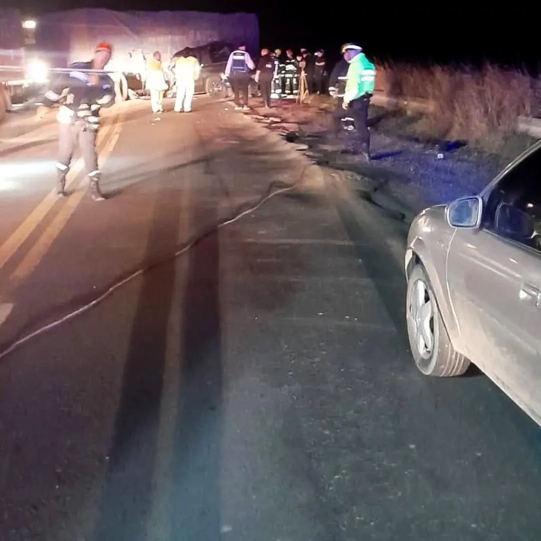 Venado Tuerto: Accidente fatal en Ruta Nacional 8 a la altura de la curva de Pastorino Venado Tuerto: Accidente fatal en Ruta Nacional 8 a la altura de la curva de Pastorino