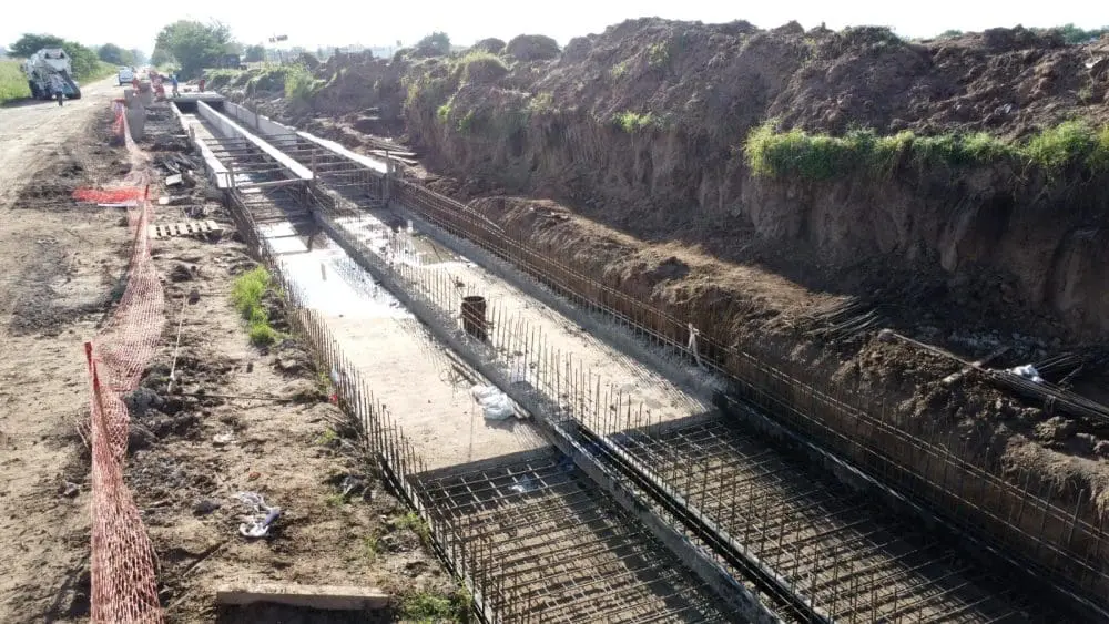 Venado Tuerto: Avanzan las obras sobre Comandante Espora en el marco del proyecto de la Av. Circunvalación