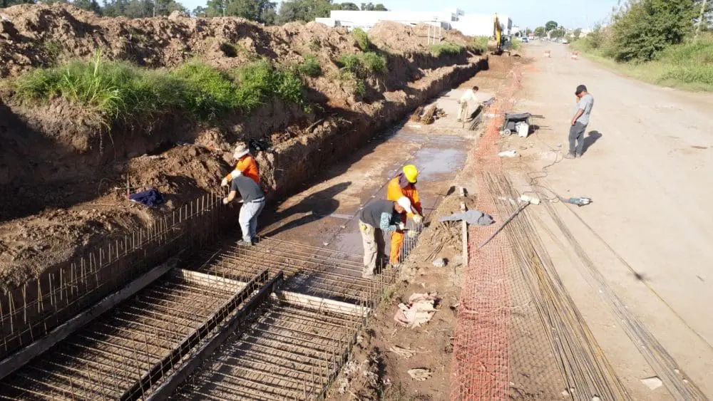 Venado Tuerto: Avanzan las obras sobre Comandante Espora en el marco del proyecto de la Av. Circunvalación