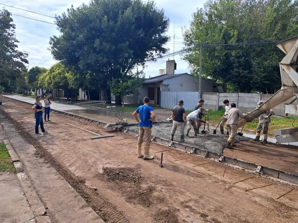 Villa Cañás: Repavimentación de Calle 68 entre 53 y 55